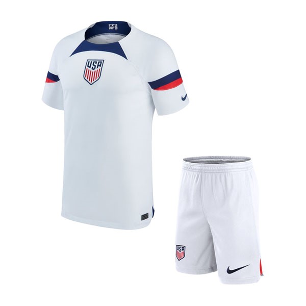 Camiseta Estados Unidos Primera equipo Niño 2022-23